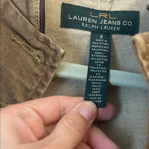 Ralph Lauren Brown Jean Jacket - Picture 7 of 7